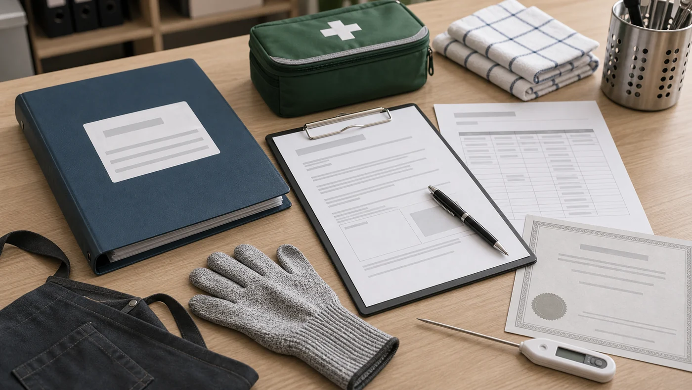 Chef injury workers compensation evidence review with incident records, medical reports, certificate of capacity and workplace duties documents.