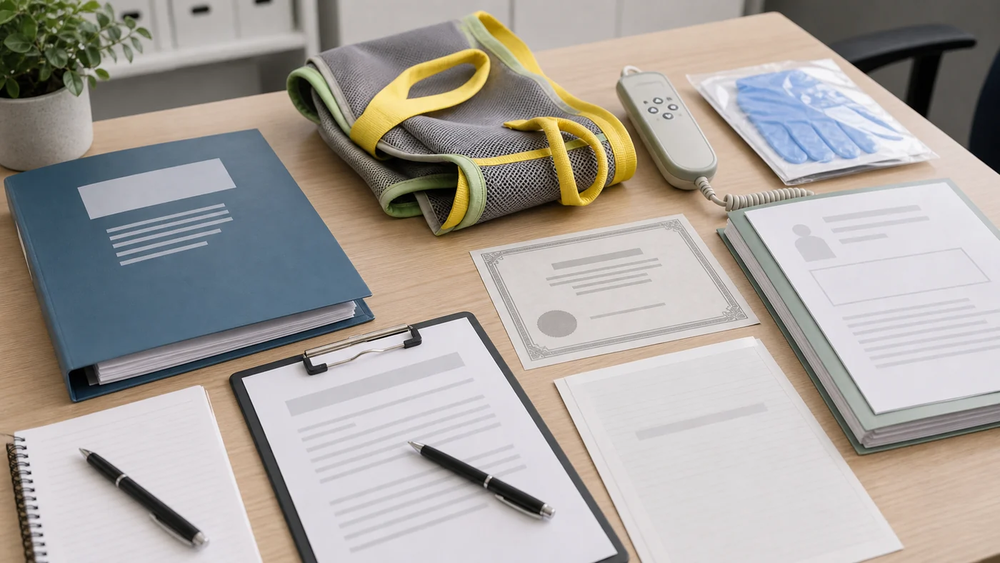Childcare worker injury workers compensation evidence review with incident records, medical reports, certificate of capacity and workplace duties documents.